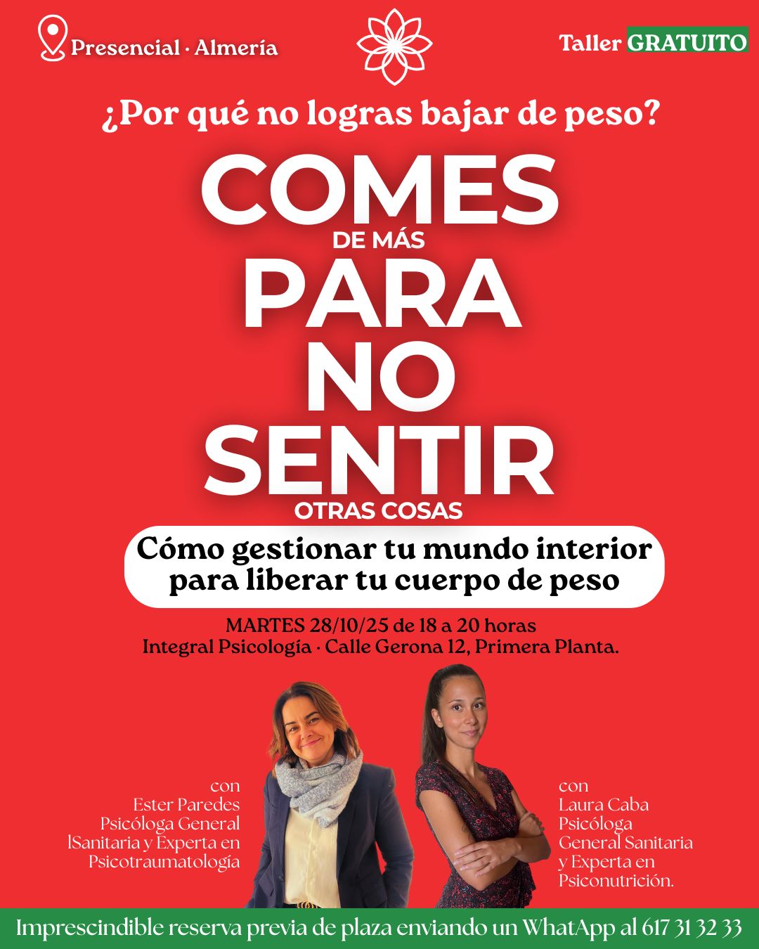 Comes para no sentir